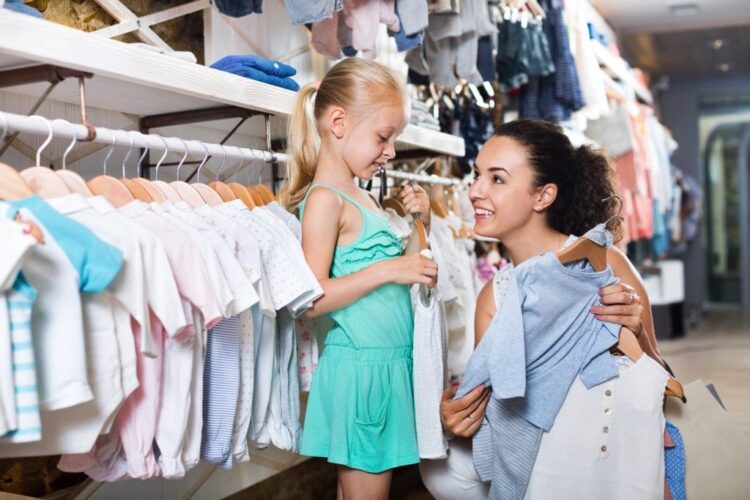 Childrens Clothes buying in store 750x500 1 - Is It Cheaper To Buy Children&#8217;s Clothes Online Or In Store
